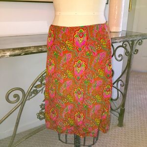 True Couture silk skirt